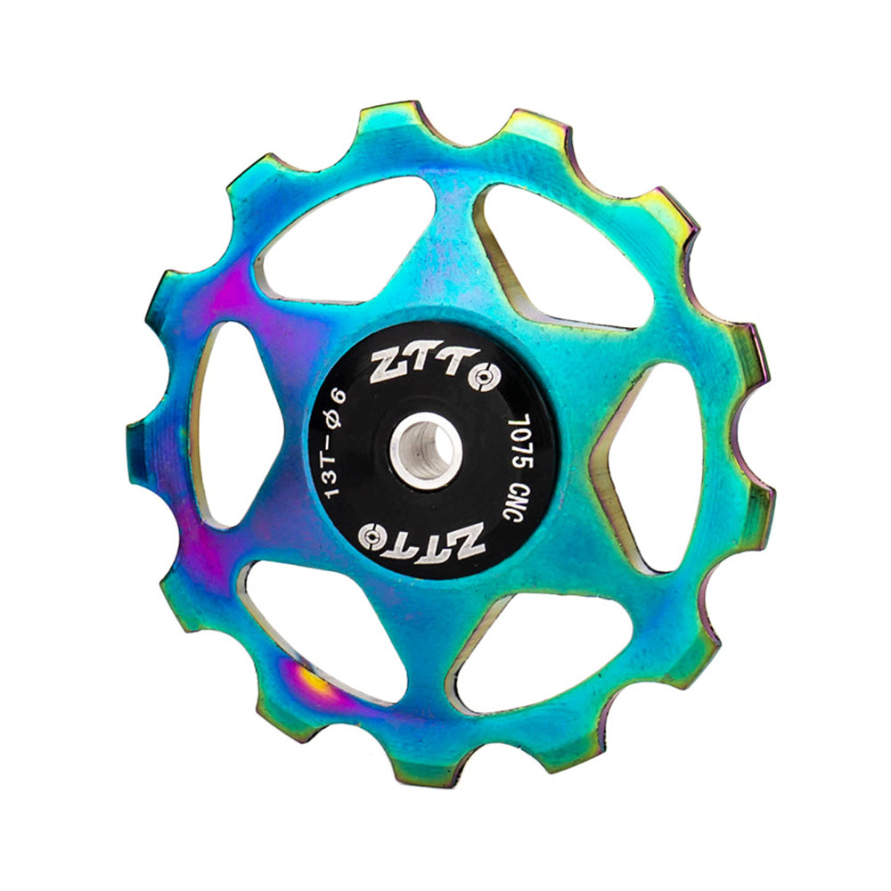 ZTTO 13T Aluminium Alloy Bike Rear Derailleur Pulley Bearing Wheel Guide Roller ZTTO 13T Aluminium Alloy Bike Rear Derailleur Pulley Bearing Wheel Guide Roller